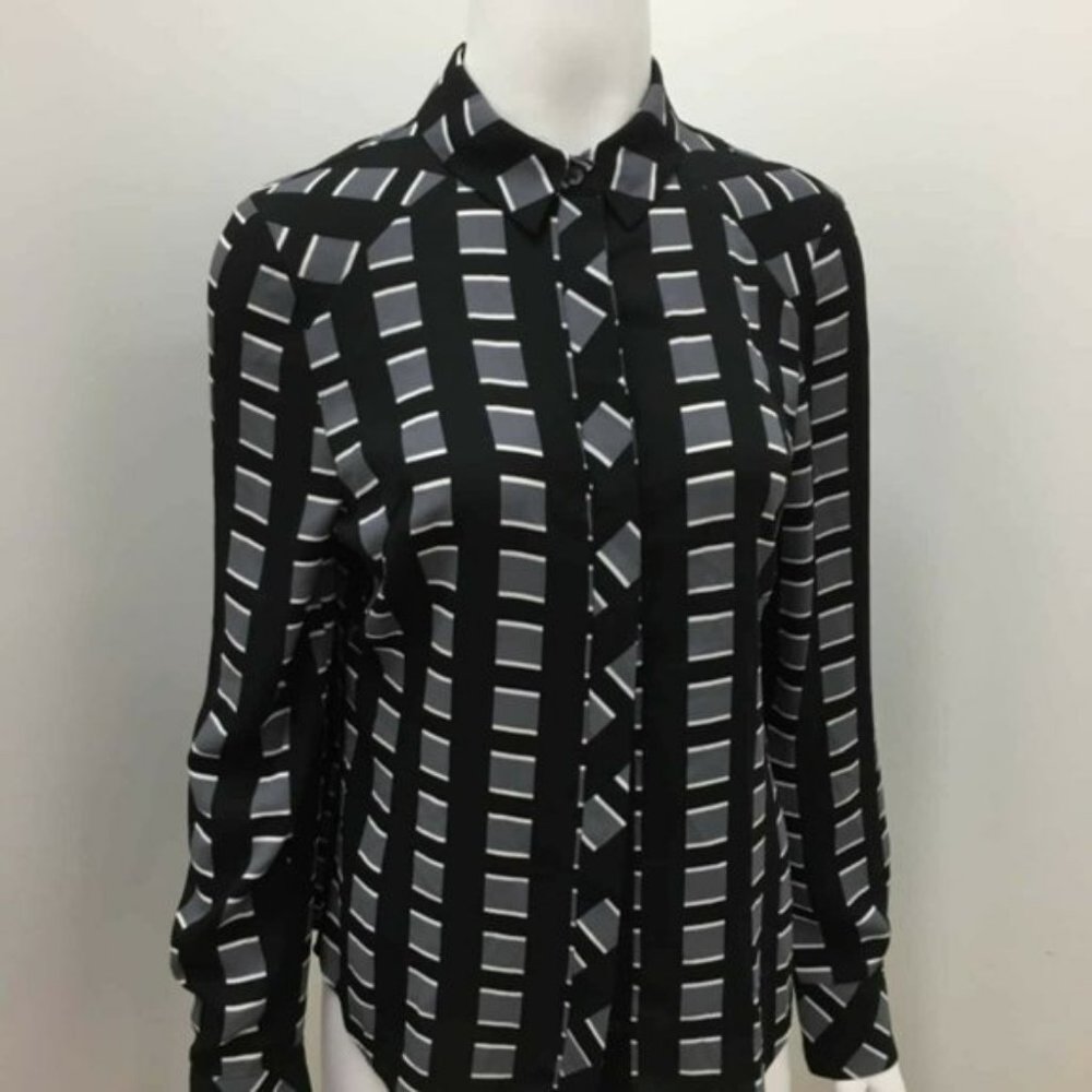 WITCHERY Textured Off The Shoulder Stripe Top NWT RRP 80